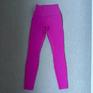 Lululemon Pink Size 0 High-Rise Pant 28"